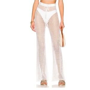 EUC Superdown “Elektra” Crochet Pant